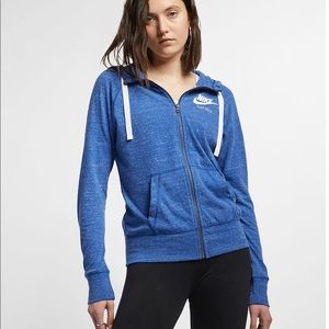 Women’s Blue Nike hoodie
